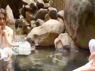 Horny Orientals Gettin' it On with a Huge Boner at a Tokyo Pool Party