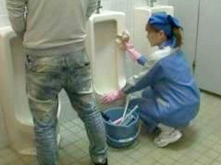 Sex in Public Restroom Leads to Nippon's Horny Fuck